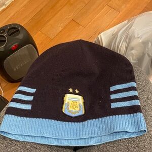 Adidas knitted Argentina Football Association (AFA) beanie soccer